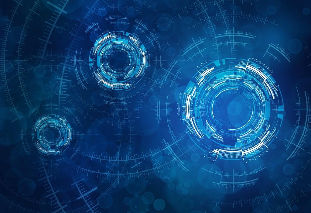 Cutting-edge technology icon