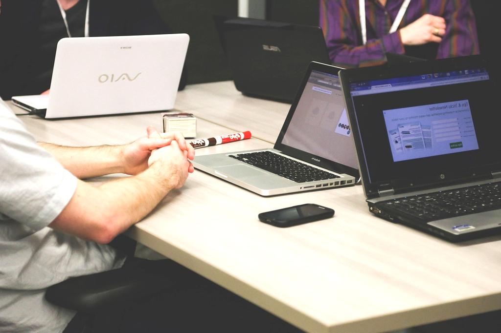 Press conference background image