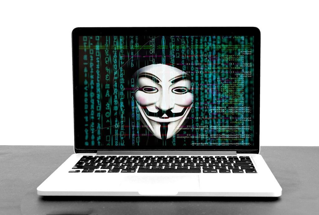 Threat report cover with data visualizations